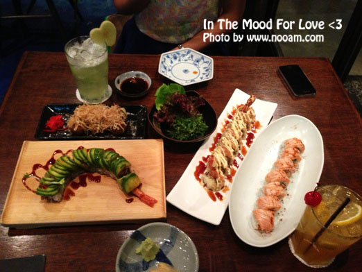 รีวิว ร้านอาหารญี่ปุ่น In The Mood For Love ร้านซูชิ ซาซิมิ นิกิริ บรรยากาศดี สดอร่อย ซอยสุขุมวิท36 บริการดีเยี่ยม